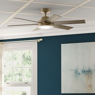 Hunter 52" Donatella Ceiling Fan with LED Light Kit and Handheld Remote